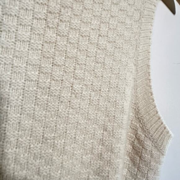 Diane Von Furstenberg fur trimmed Knit Dress Ivory Size S luxury whimsical NWOT - Picture 10 of 13